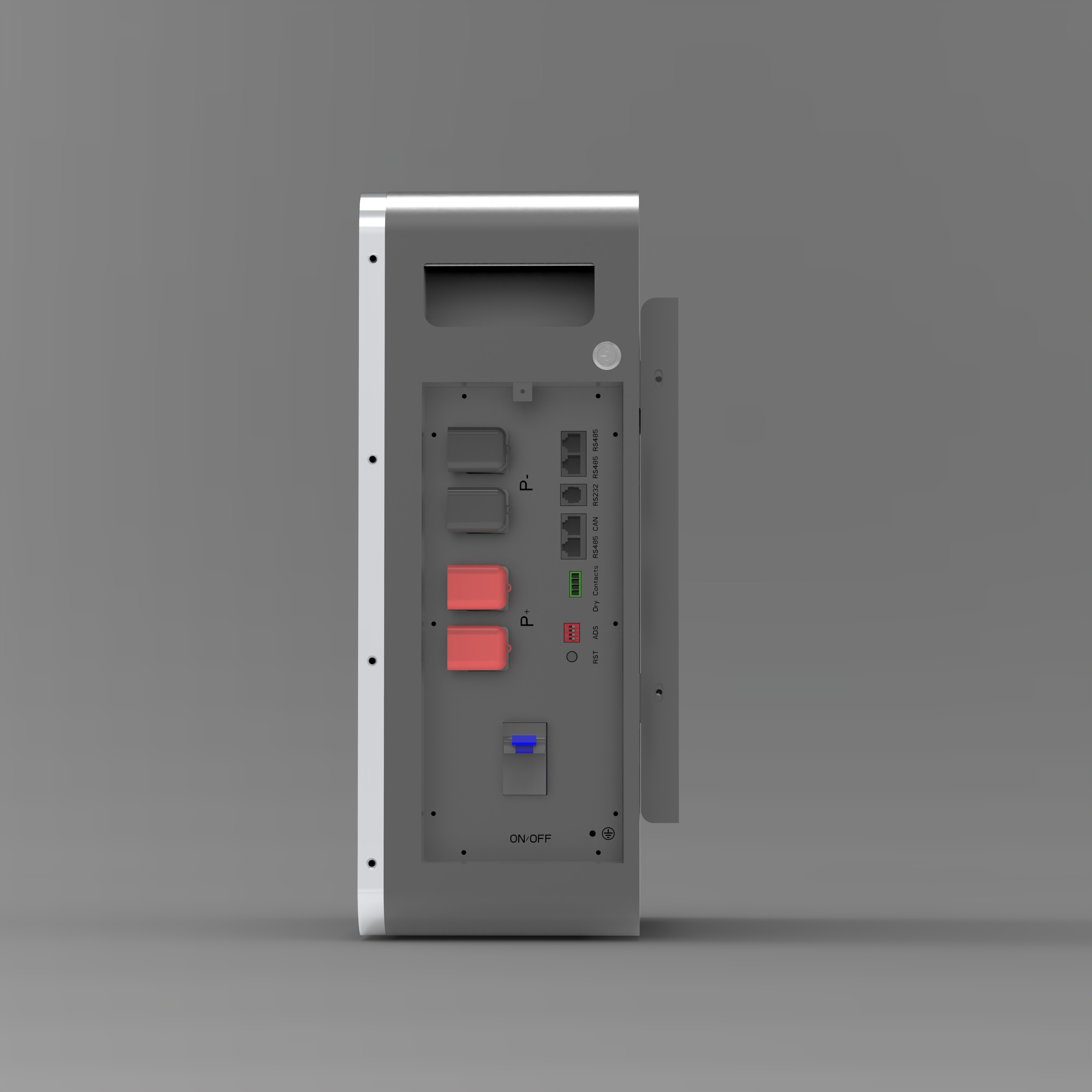 Batterie au lithium murale 5KWh 51,2 V 100 Ah, durée de vie de 6000 cycles, alimentation d'énergie de secours