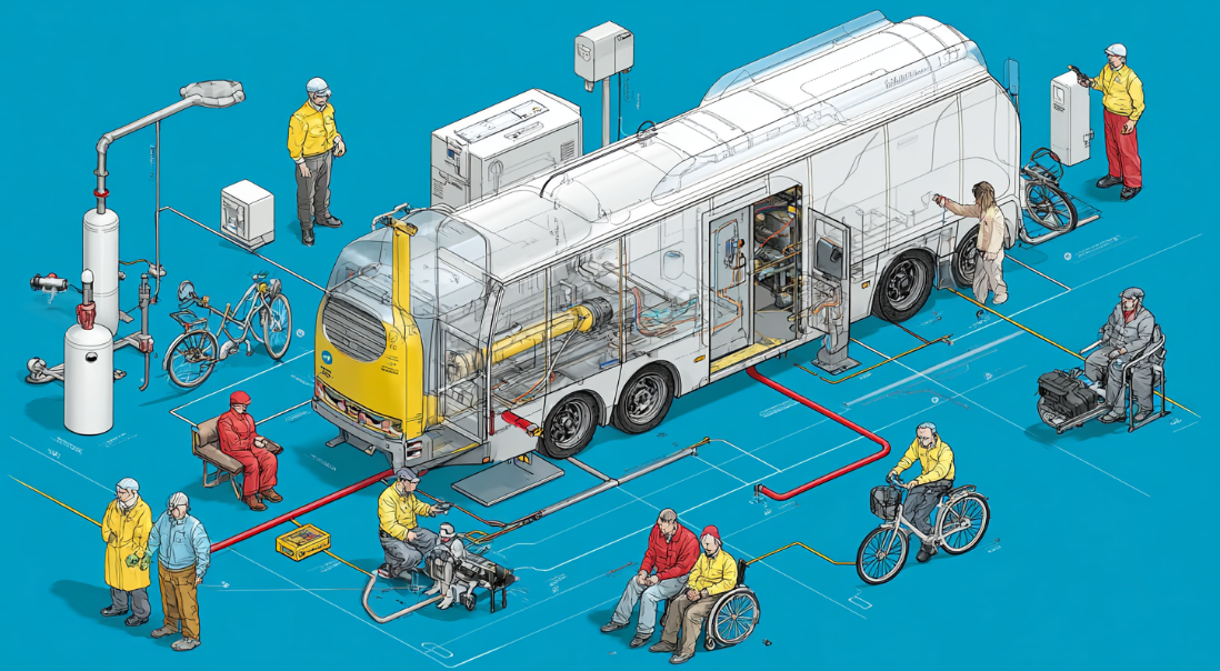 Transport de piles à combustible