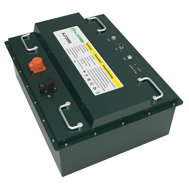 Batterie de puissance de pointe pour véhicule électrique AJ72090 76,8 V 90 Ah