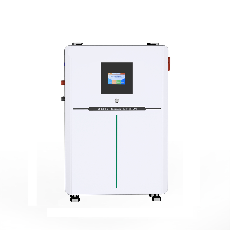 Batterie au Lithium-Ion sur pied de stockage d'énergie solaire domestique LiFePO de 48V 5KWh 10KWh 15KWh