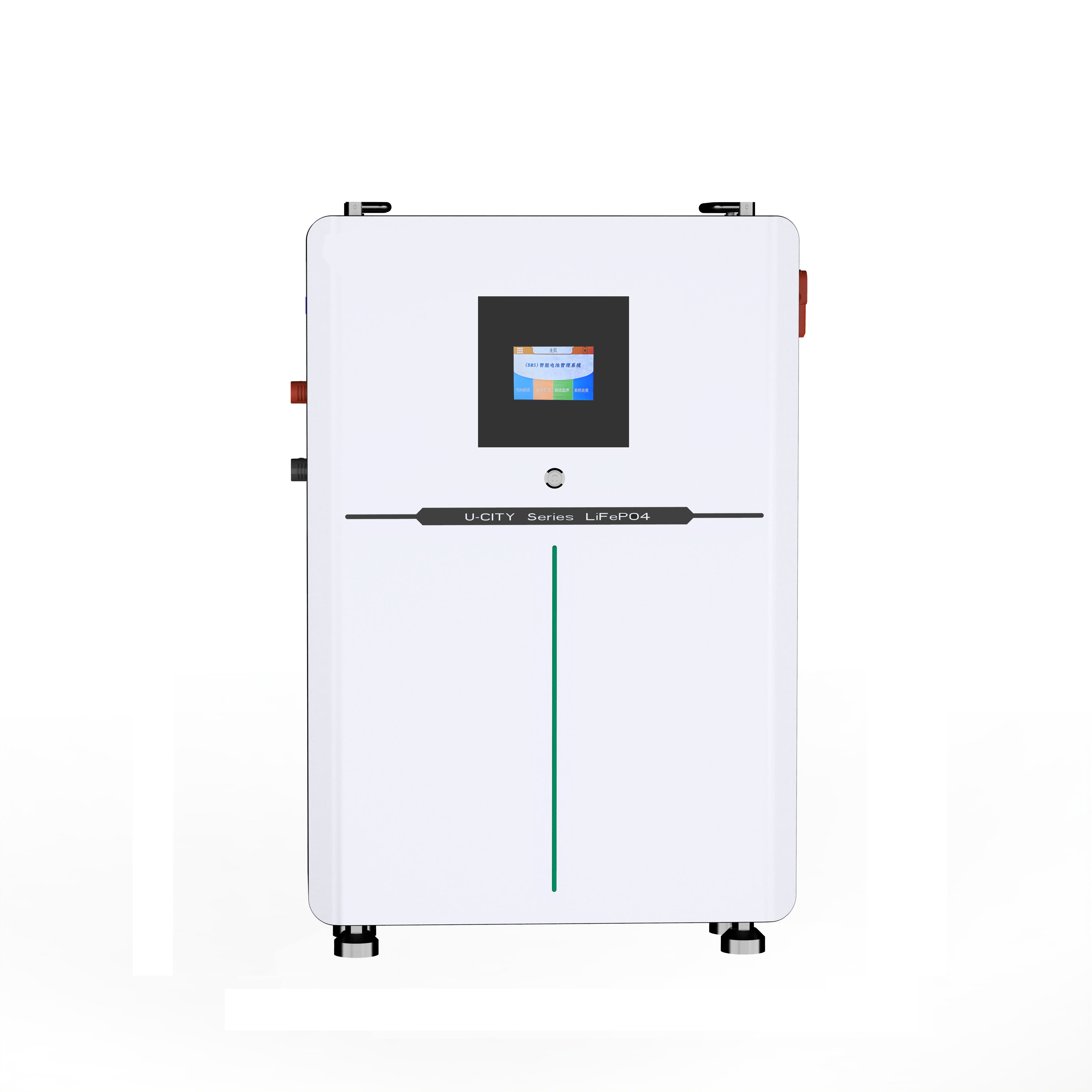 Batterie au Lithium-Ion sur pied de stockage d'énergie solaire domestique LiFePO de 48V 5KWh 10KWh 15KWh