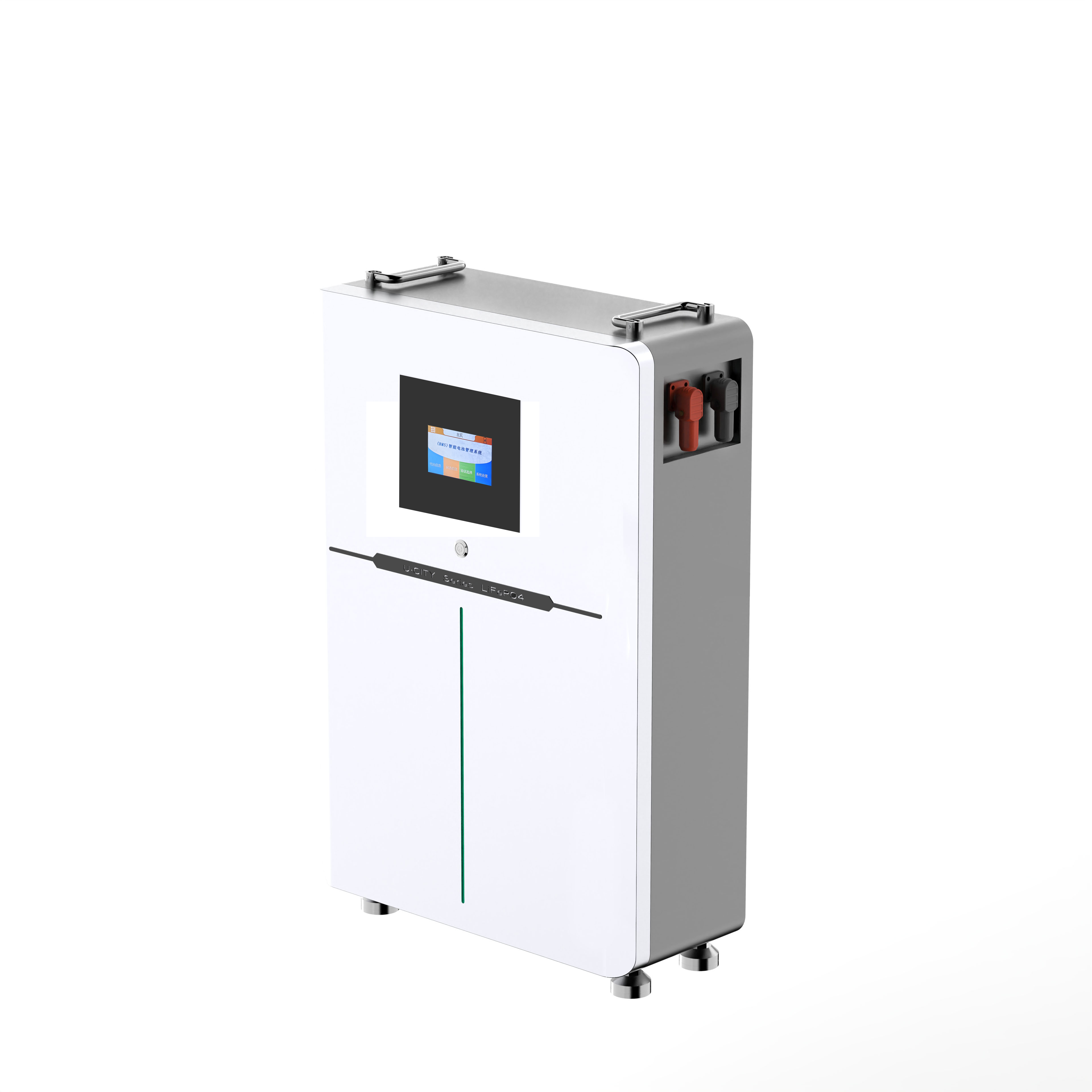 Batterie au Lithium-Ion sur pied de stockage d'énergie solaire domestique LiFePO de 48V 5KWh 10KWh 15KWh