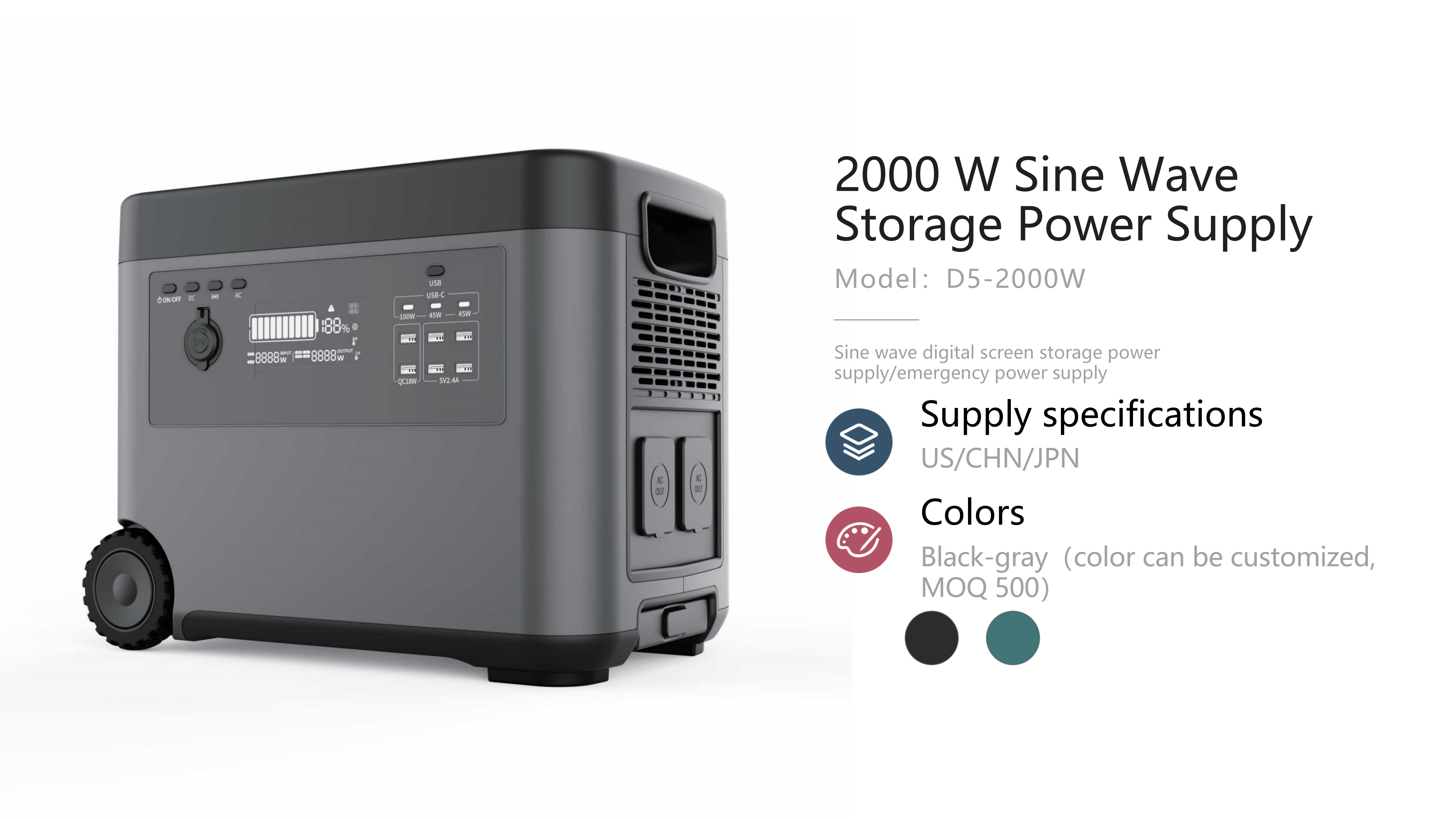 Alimentation de stockage d'énergie