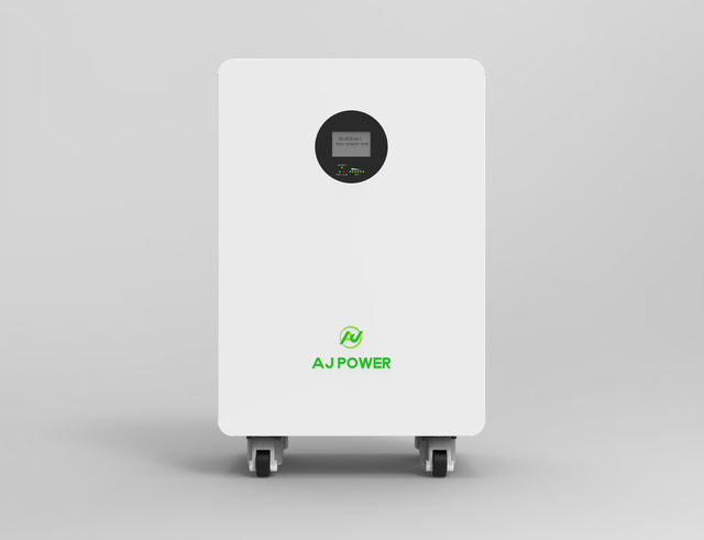 AJP16A 48V 300AH 15 kWh Wall Mountd Energy Storage Batterie Lithium | Système de stockage d'énergie photovoltaïque domestique
