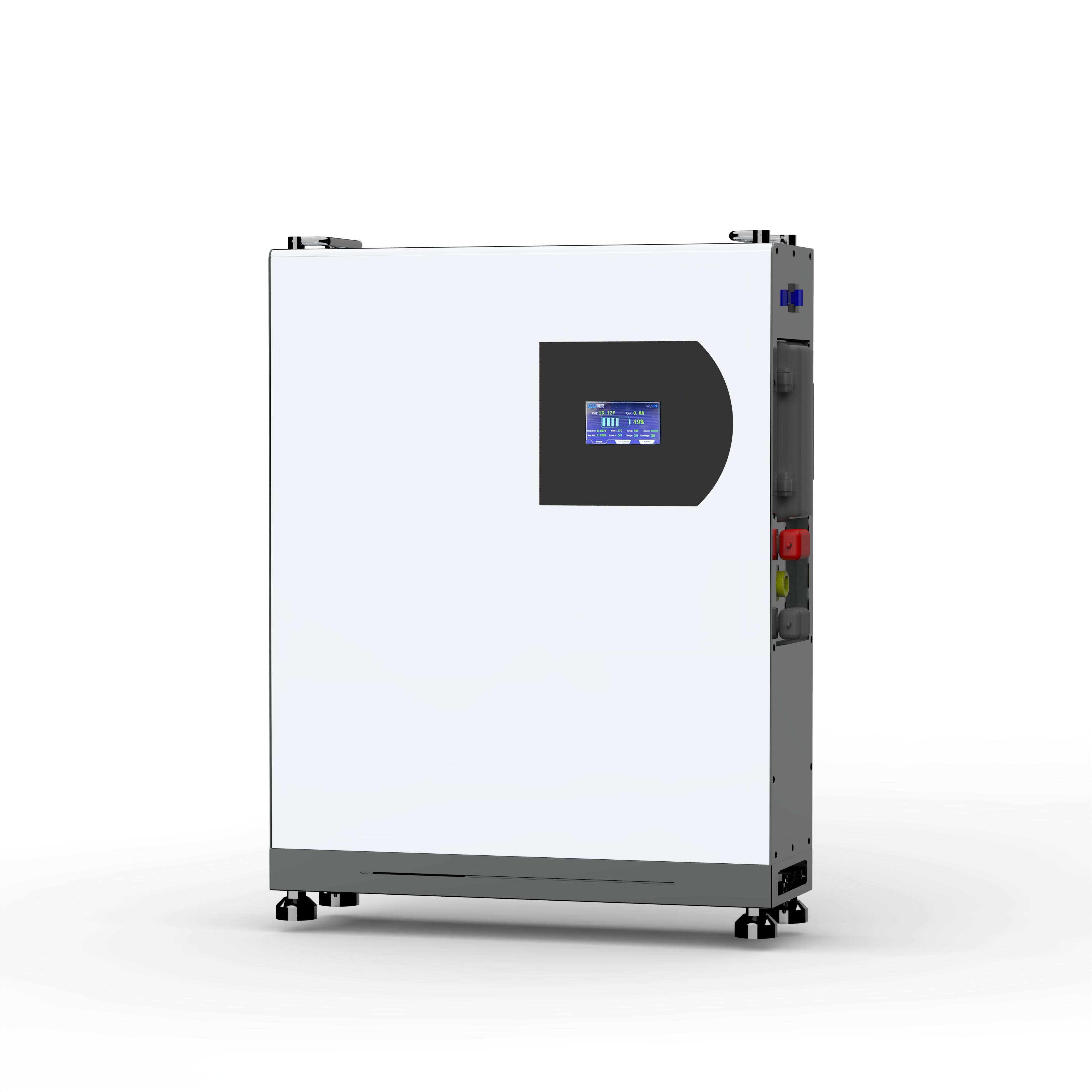 Batterie au lithium fixée au mur de 48V 200Ah Lifepo4 pour le système solaire de 10KW 8KW