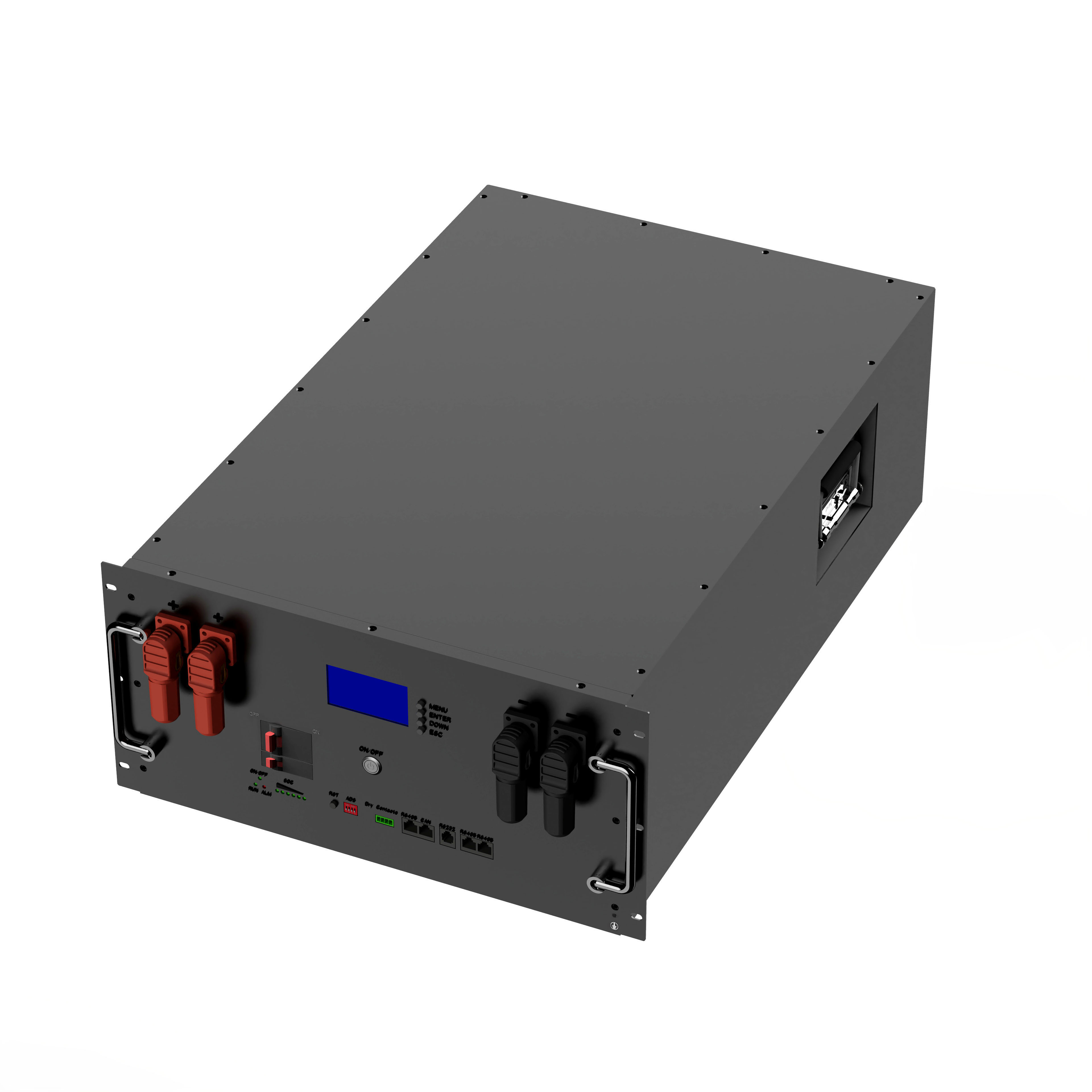 Batterie au lithium-ion de stockage d'énergie du système solaire 48 V avec support de serveur