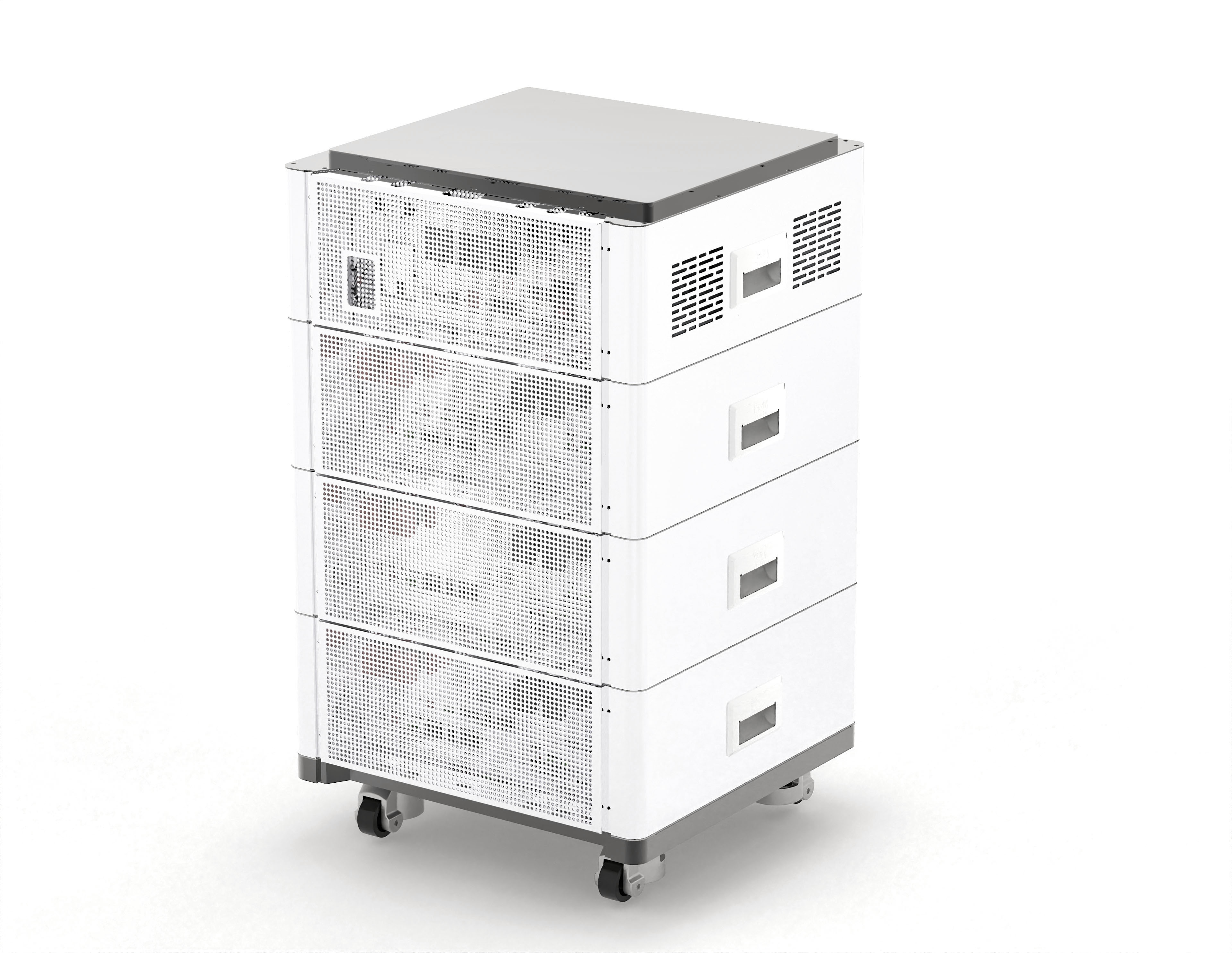 Onduleur solaire tout-en-un de 11 kW et batterie de 46,08 kWh, batteries Lifepo4 de 51,2 V