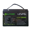 Batterie de chargeur LiFePO4 haute capacité AJ-LFP12V100Ah-remplacement au plomb supérieur