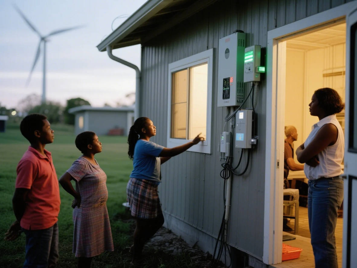 Comment les microréseaux permettent l'autosuffisance de l'énergie communautaire 