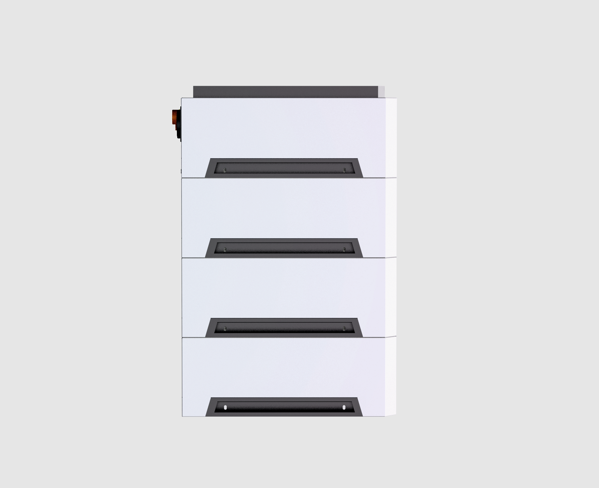 OEM tout en un conteneur de batterie de stockage d'énergie domestique 5kwh 10kwh 20kwh 51.2V