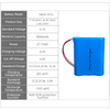 Batterie Lipo 3p1s Li Ion 18650 3,7 V 5000 mAh