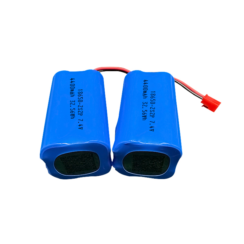 Paquet de batterie au lithium 2s2p 7,4 V 4400 mAh 18650