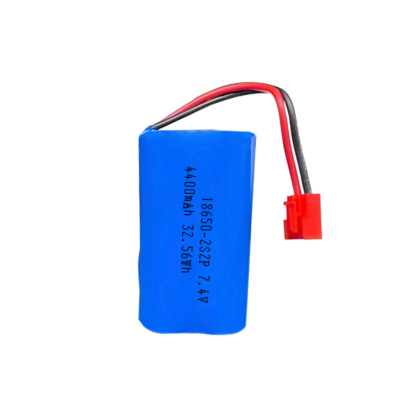 Paquet de batterie au lithium 2s2p 7,4 V 4400 mAh 18650