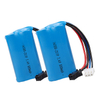 paquet de batterie d'ion de lithium de 14500 7.4v 800mAh 2s1p