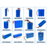 Paquet rechargeable adapté aux besoins du client de batterie d'ion de Li 3.7V 7.4V 11.1V 12V 14.8V 18650 21700 32700