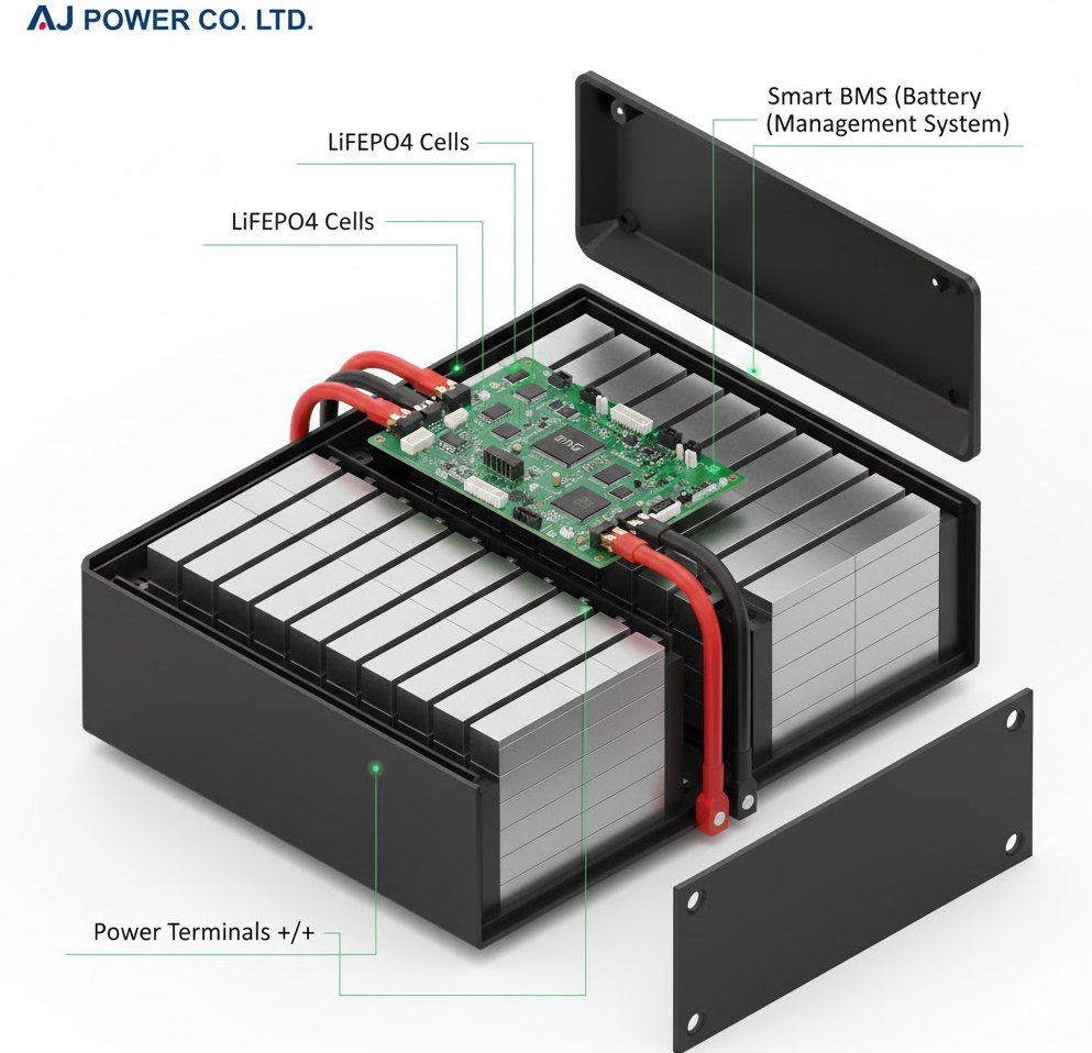 Ensemble de batterie LiFePo4