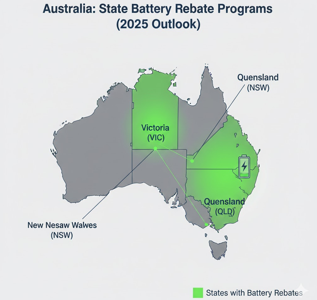 Remises sur les batteries solaires pour les installateurs australiens